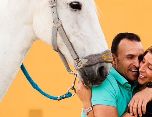 Boda de Blanca y Luis en el RACE