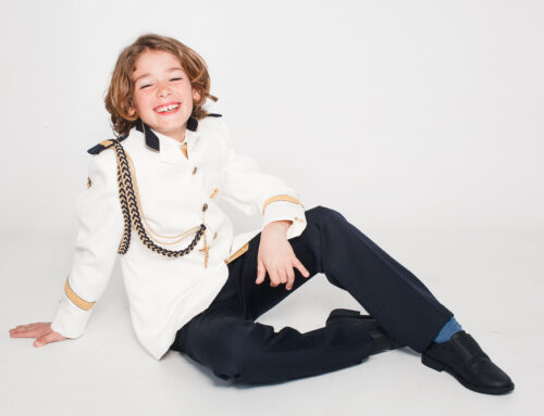 Reportaje preComunion niño en el estudio