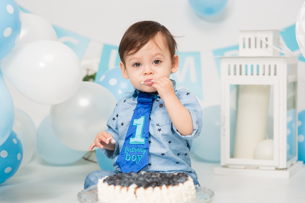 Smash the Cake – Fotos en su Primer cumpleaños